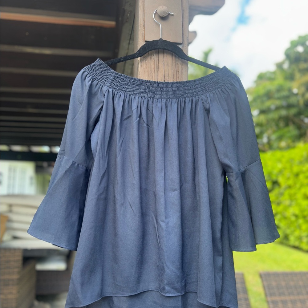 Saks Fifth Avenue Navy Women's Top
